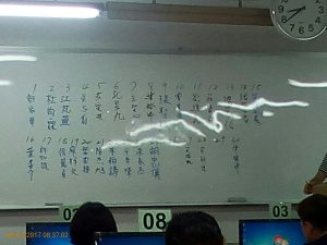 2017年8月2日，中華職訓中心第二訓練大樓704教室正式開訓。