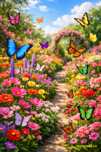 照顧你的花園,你若盛開、蝴蝶自來。